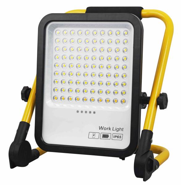 Cheap Portable USB Rechargeable LED Flood Light With Adjustable Flashlight for Camping or Site for sale