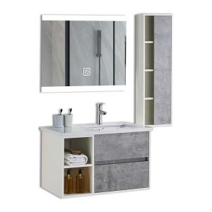 Quality SONSILL Bathroom Vanity And Mirror Set Wall Mounted Type wholesale