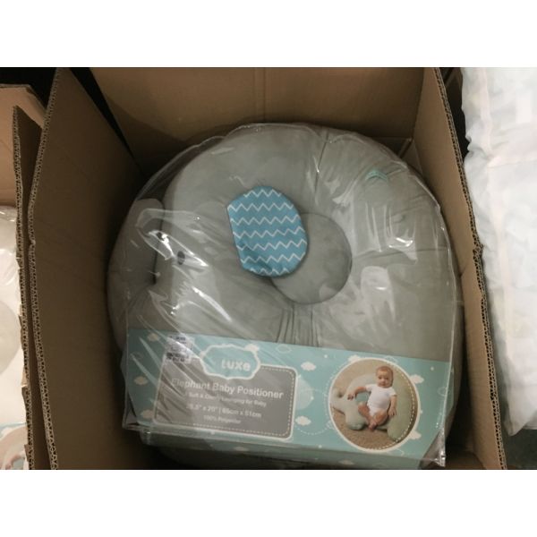 White Bear Pattern Soft Seat Pad PP Cotton Filling For Baby BSCI Certification