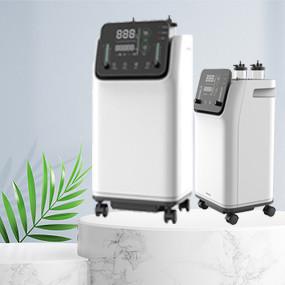 China Dual Flow Portable 10L Oxygen Machine With Overload Protector on sale