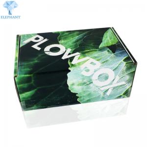 Quality Custom Printing Eco Die Friendly Cut Flat Pack Corrugated Folding Carton Shipping Boxes Melon wholesale