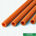 Orange Color Plastic PPR Pipe Heavier Weight Anti - Filthy Compression