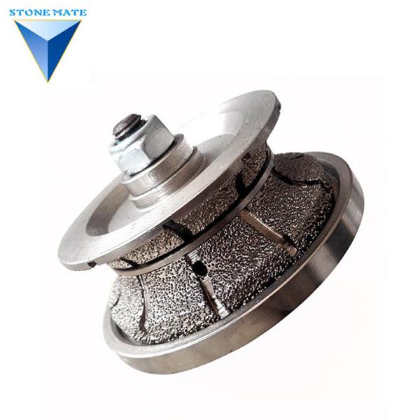 Cheap Sharp Diamond Hand Profiling Stone Router Bit Internal Thread For Marble Granite Edge Profile for sale