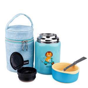 China Kids school food flask stainless steel food storage container stainless steel soup container smoldering pot thermo hot food pot on sale