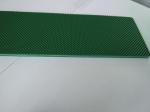 Green Color Pvc Material Industrial Conveyor Belts With Diamond Pattern