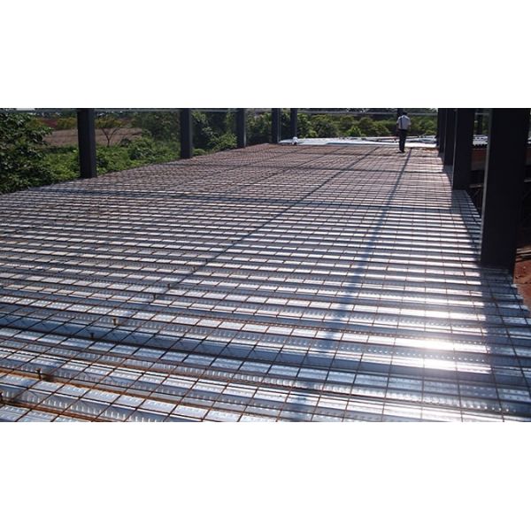 High Precision Steel Structure Floor Deck Roll Forming Machine For Metal Decking Sheet