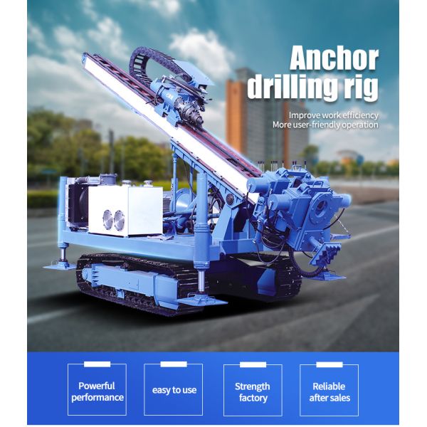 200m Full Hydraulic Rotary Anchor Mining Drilling Machine