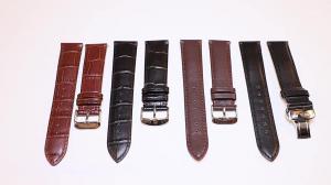 Quality Vintage Quick Release Alligator Pattern Grain Leather Watch Strap 16 - 24mm wholesale