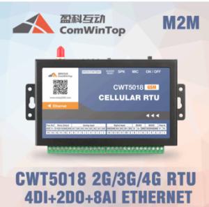 China CWT5018 SCADA Cellular RTU, mobus RTU, GPRS 4G 3G modbus gateway,modbus RS485 RTU, modbus Ethernet RTU on sale