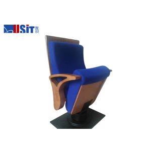 Buy cheap Luxury Folded Up Plywood Auditorium Theater Seats Europe Style With Air Supply from wholesalers