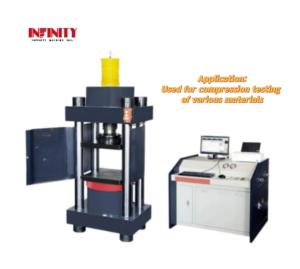 Quality Lab Full Automatic Micro Electro-hydraulic Servo Compression Testing Machine wholesale