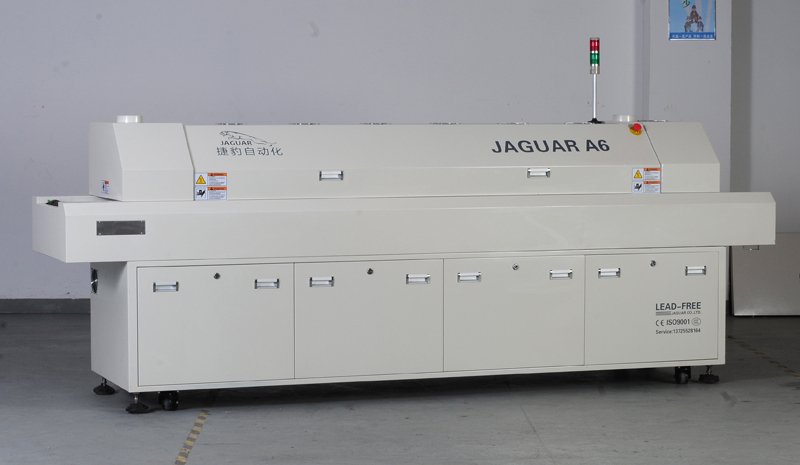 smt reflow oven machine for pcb dolder/reflow soldering machine Jaguar A6