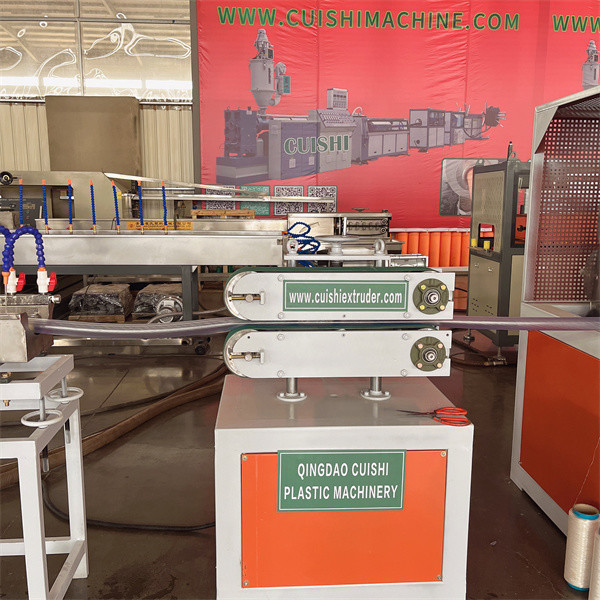 Plastic PVC Garden Pipe Machinery , Customized PVC Garden Pipe Machine