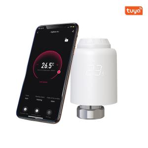 Quality ZigBee WIFI Smart Thermostatic Radiator Valve Digital Programmable Smart Temp Controllers wholesale