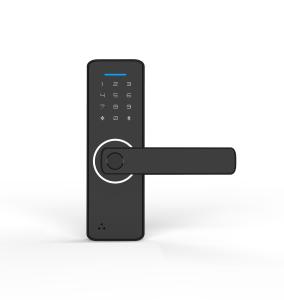 China Lever Handle Lock Smart Door Lock Password Lock Up to 20,000 Hours Standby Time Bluetooth and Mobile APP on sale