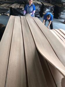 Quality 0.5mm Red Oak Wood Veneer Plain Sliced MDF Interior Decoration Use wholesale