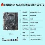 64GB AM4 AMD A320 Mainboard DDR4 ATX Computer Gaming Motherboard