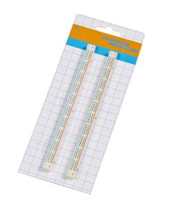 2 Buses Electronics Breadboard Kit Nickel Plated Spring Clips