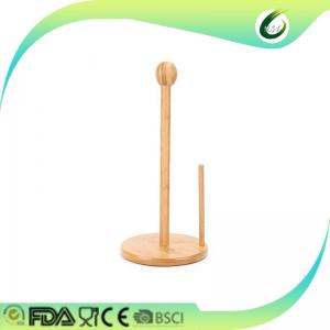 Quality Bamboo kitchen paper towel holder wholesale