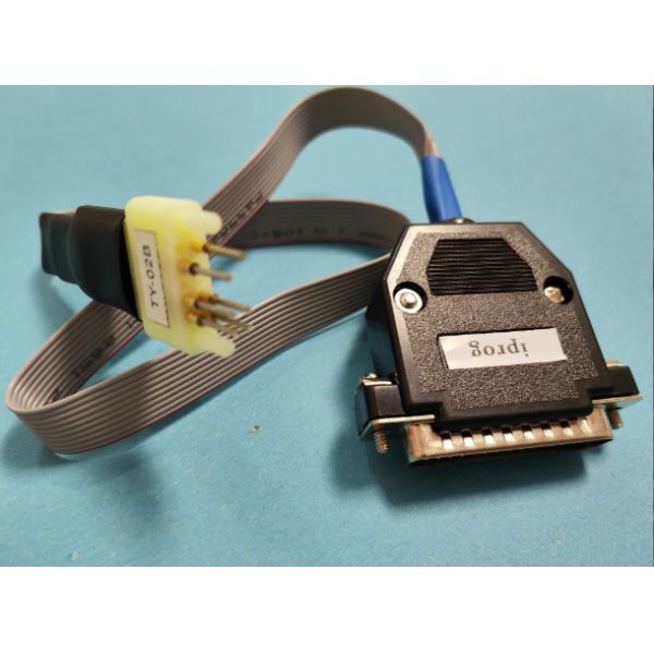 pogo 6 pins spring load cable to DB25 adapter for TOYOTA on board connect repair data