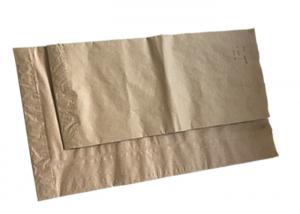 China Flexo Printing 25kg 20kg Multiwall Kraft Paper Bags Sugar Packaging Paper Bag on sale