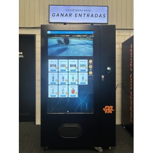 Metal Frame Snack Machine With Touch Screen Customization Capability