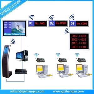 China Web Based Multiple Language Bank Wireless Ticket Kiosk Queue System on sale