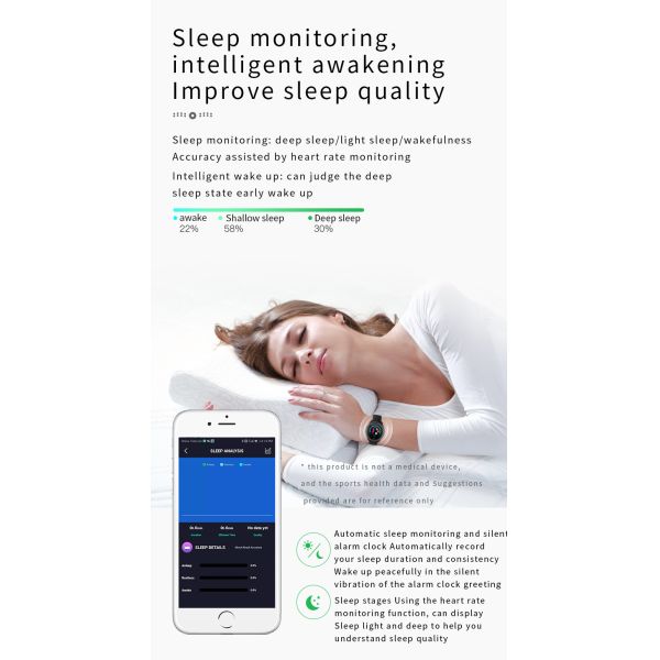 TPU Slider Round Shape Smartwatch H10 Body Temperature Rapid Test Men Men'S Watches