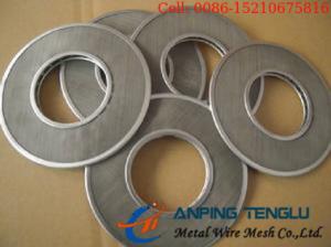 Quality Circular Filter Disc Single And Multi Layer Mesh Punch Press Or Edging wholesale