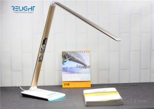 Quality Eye Protected Foldable LED Desk Lamp with Brightness Touch Dimmer and Negative Show LCD Screen wholesale