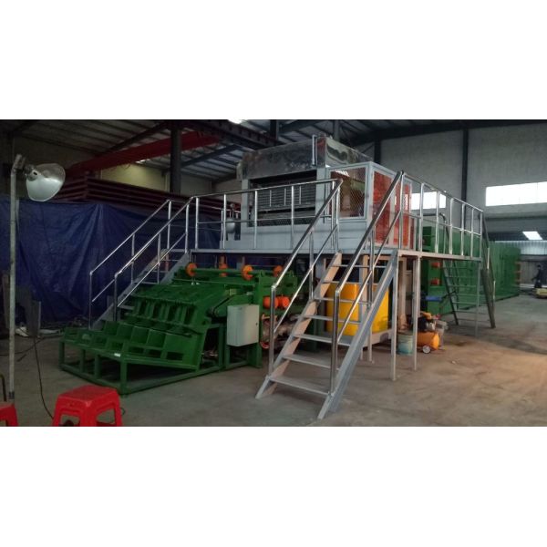 Biodegradable Paper Coffee Cup Making Machine , Pulp Making Machine 80KW