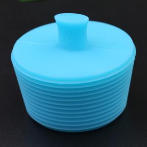 Quality Blue Sealed Silicone Bottle Stopper Reusable Multipurpose Durable wholesale