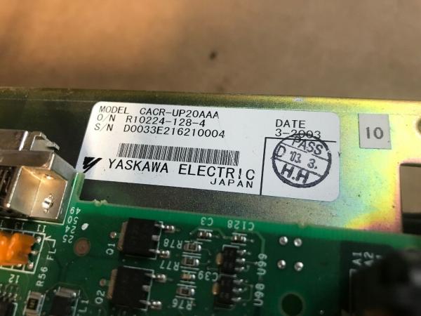 Cheap YASKAWA CACR-UP20AAA SERVO CONTROL SERVO DRIVE CONTROLLER CACR-SR SERIES for sale