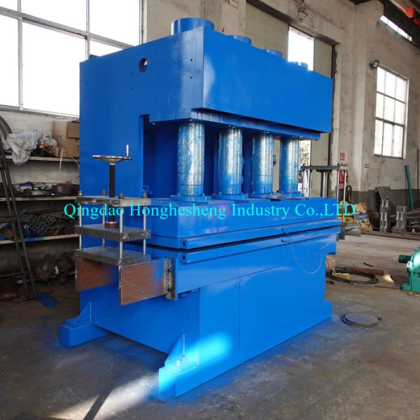 400t Hydraulic C Type Upper Pressure Vulcanizing Machine With Plc