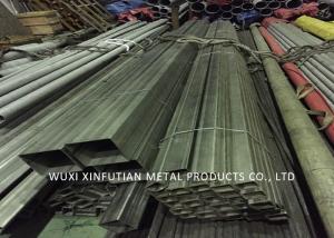 China Square / Rectanglar Shaped Tube Stainless Steel Welded Tube Grade 316 304 201 on sale