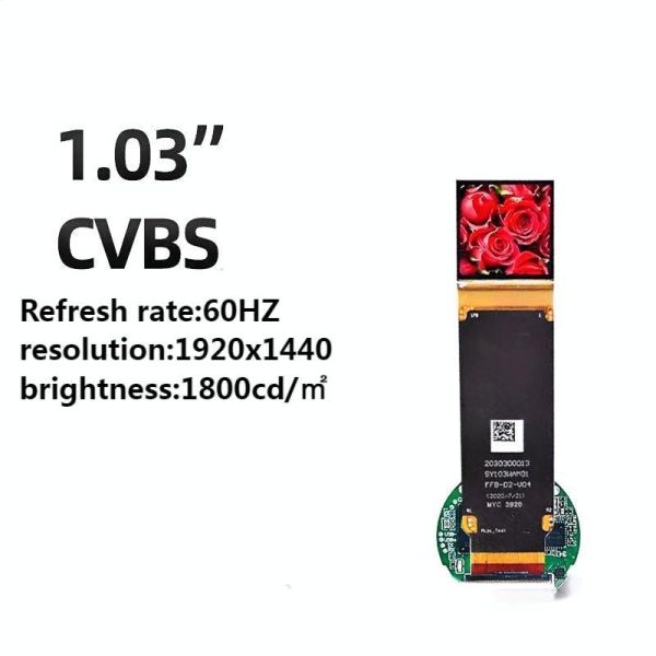 1920*1440 Micro Oled Module 1.03 Inch Small Oled Screen With CVBS Interface