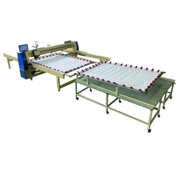 Cheap High Speed Computerized Single Needle Quilting Machine With Patterns 2kw for sale