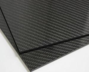 China Glossy finished of carbon fiber sheet for Rc plane on sale