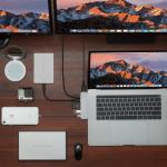 Type-C USB-C Hub Adapter For MacBook Pro SD/Micro SD CardReader Dual USB 3.0
