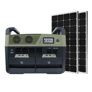 Quality Rechargeable Portable 3600wh Solar Generator Power Station Lithium With Inverter wholesale