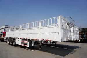 China 3 axles fence trailer  heavy transport trailers for sale  - CIMC on sale