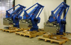 Quality Mixed Automatic Palletizing Robot System Case Packer Palletizer Depalletizer wholesale