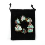 Customizable polyhedral dice set role-playing dice game RPG Dungeon and Dragon