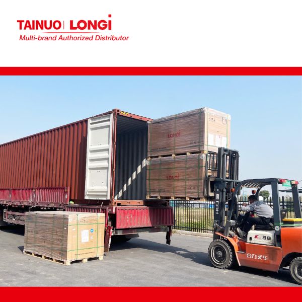 Pure Black Solar Panel Longi Hi-MO X6 Scientist LR5-54HTB 440W 445W 450W 440-450M