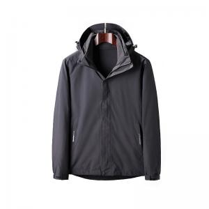 Quality Full Zip Outdoor Windbreaker Jacket Winter Snow Coat Men