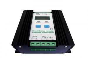 Quality LCD Economic Lead Acid Battery 12v / 24v PWM Wind Solar Hybrid System Controller wholesale