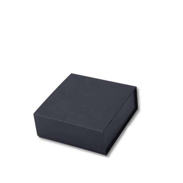 Lightweight Corrugated Cardboard Box Customized Size Pure Black Color