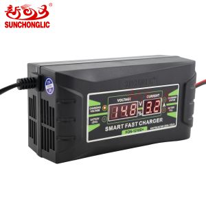 Buy cheap 12v 10a Smart Lead Acid Car Battery Charger Input 150v - 250v from wholesalers