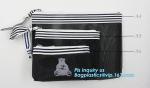Mesh PVC Document File Bags With Zipper Closure A4 A5 A6 Size File Packing Bags,