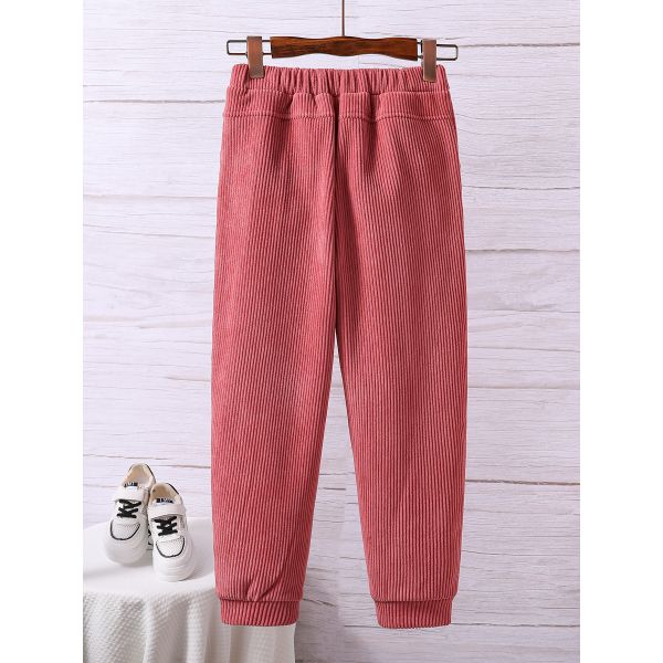 Front Pockets Custom Embroidered Pants Anti Shrink For Workout Everyday Wear